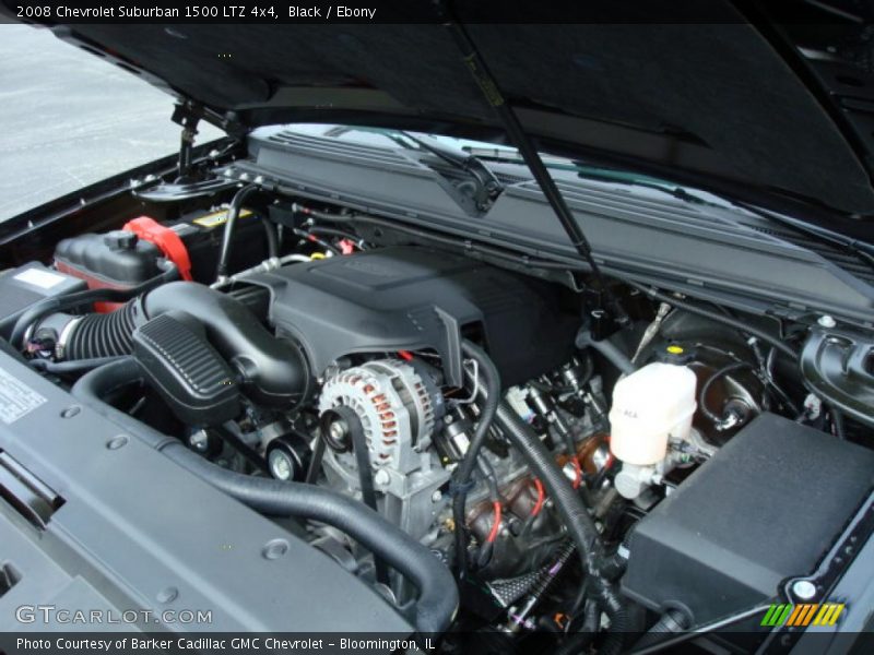 Black / Ebony 2008 Chevrolet Suburban 1500 LTZ 4x4