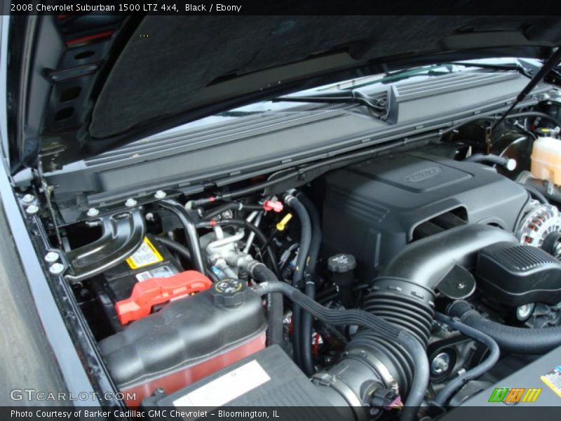 Black / Ebony 2008 Chevrolet Suburban 1500 LTZ 4x4