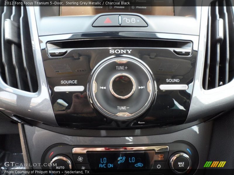 Sterling Grey Metallic / Charcoal Black 2012 Ford Focus Titanium 5-Door