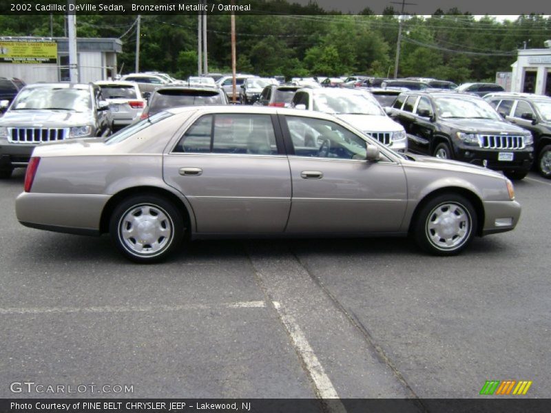 Bronzemist Metallic / Oatmeal 2002 Cadillac DeVille Sedan