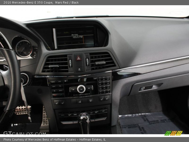 Mars Red / Black 2010 Mercedes-Benz E 350 Coupe