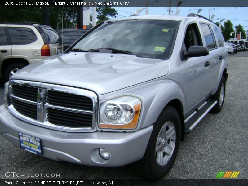 Bright Silver Metallic / Medium Slate Gray 2005 Dodge Durango SLT
