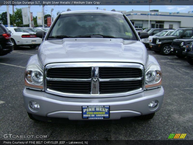 Bright Silver Metallic / Medium Slate Gray 2005 Dodge Durango SLT