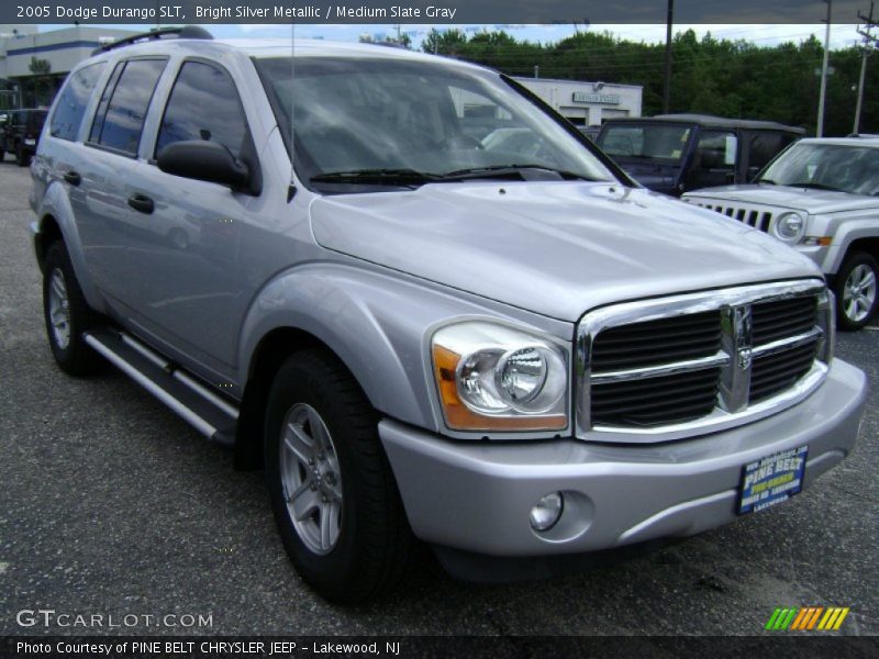 Bright Silver Metallic / Medium Slate Gray 2005 Dodge Durango SLT