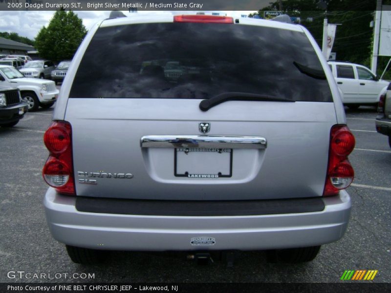 Bright Silver Metallic / Medium Slate Gray 2005 Dodge Durango SLT