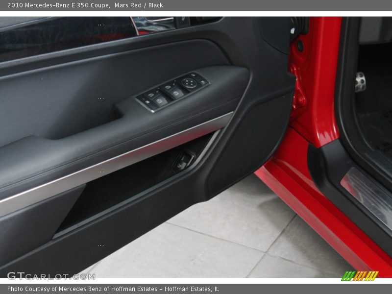 Mars Red / Black 2010 Mercedes-Benz E 350 Coupe