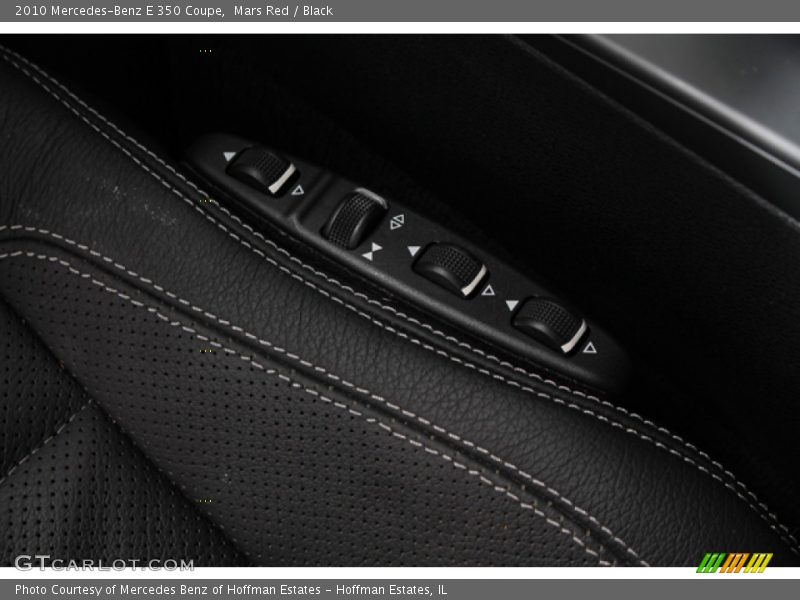 Mars Red / Black 2010 Mercedes-Benz E 350 Coupe