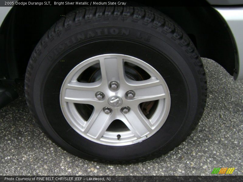Bright Silver Metallic / Medium Slate Gray 2005 Dodge Durango SLT