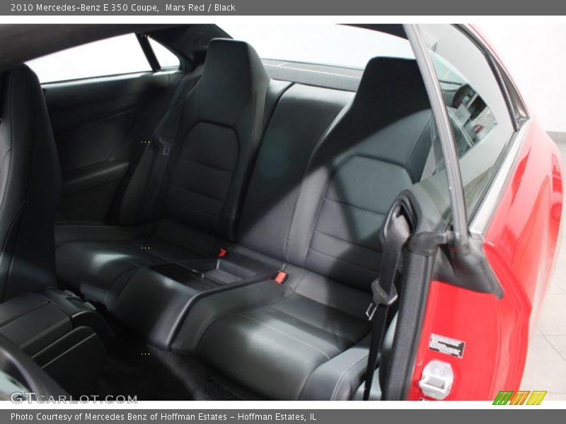 Mars Red / Black 2010 Mercedes-Benz E 350 Coupe