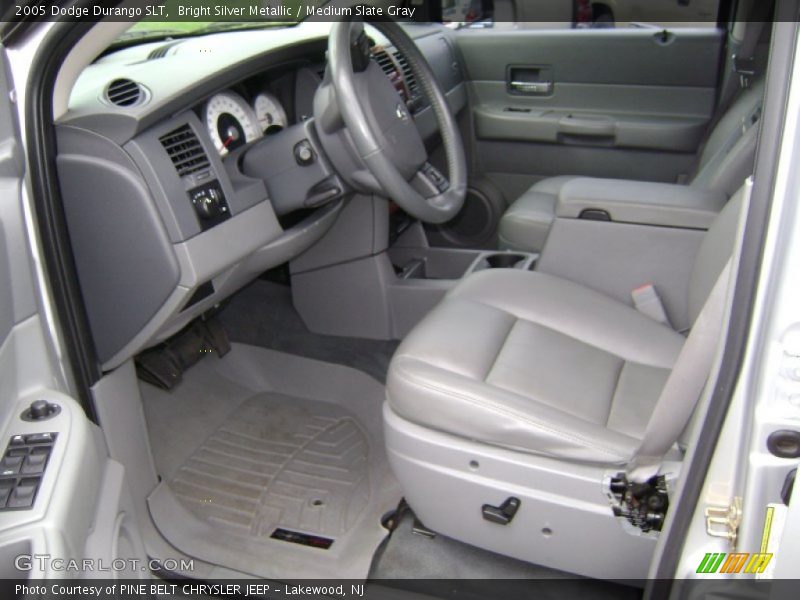 Bright Silver Metallic / Medium Slate Gray 2005 Dodge Durango SLT