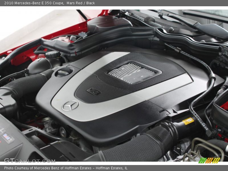 Mars Red / Black 2010 Mercedes-Benz E 350 Coupe