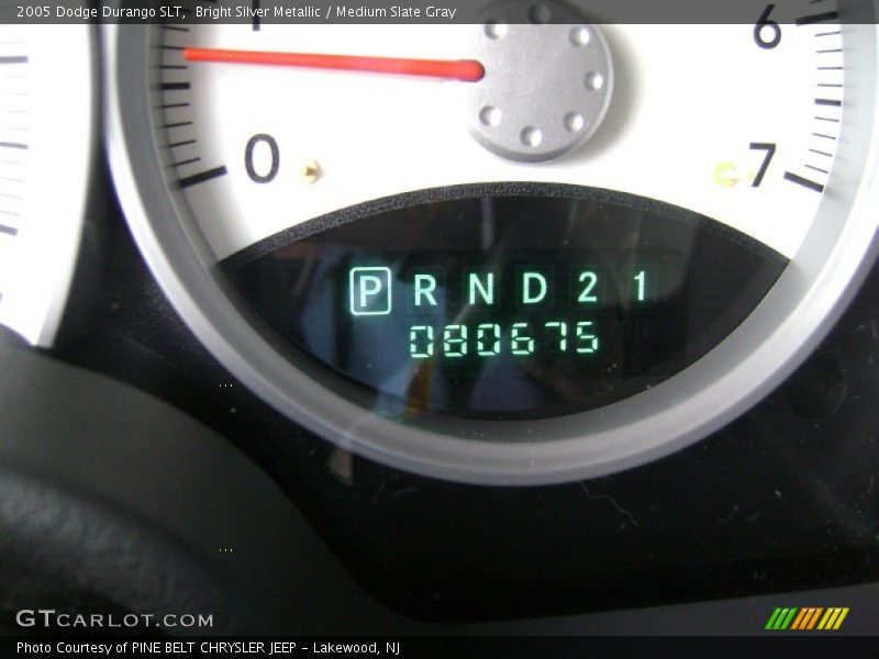 Bright Silver Metallic / Medium Slate Gray 2005 Dodge Durango SLT
