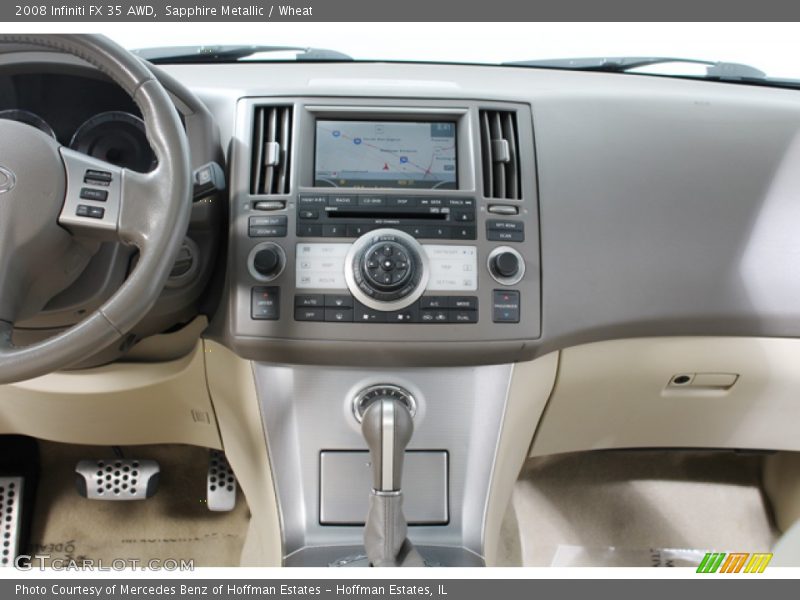 Sapphire Metallic / Wheat 2008 Infiniti FX 35 AWD