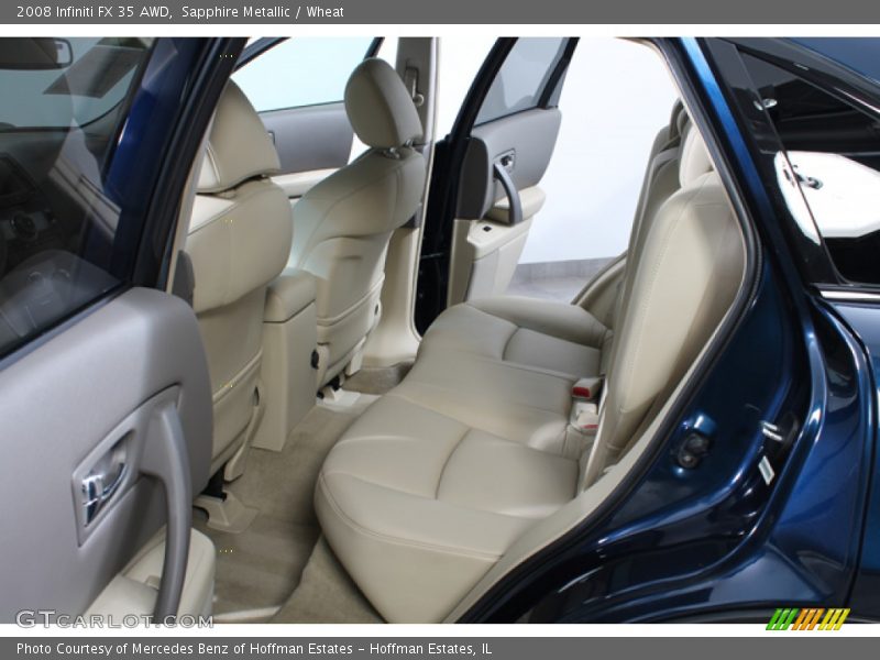  2008 FX 35 AWD Wheat Interior