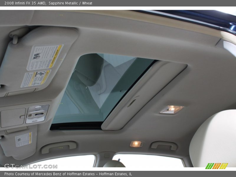 Sapphire Metallic / Wheat 2008 Infiniti FX 35 AWD