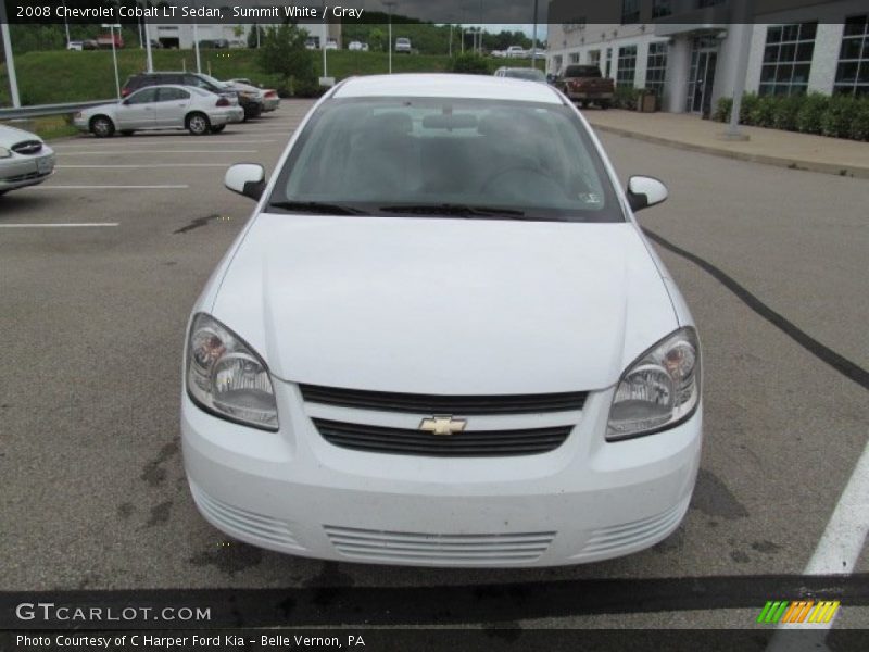 Summit White / Gray 2008 Chevrolet Cobalt LT Sedan