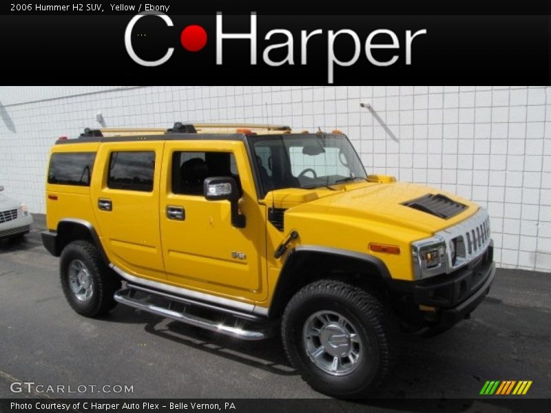 Yellow / Ebony 2006 Hummer H2 SUV