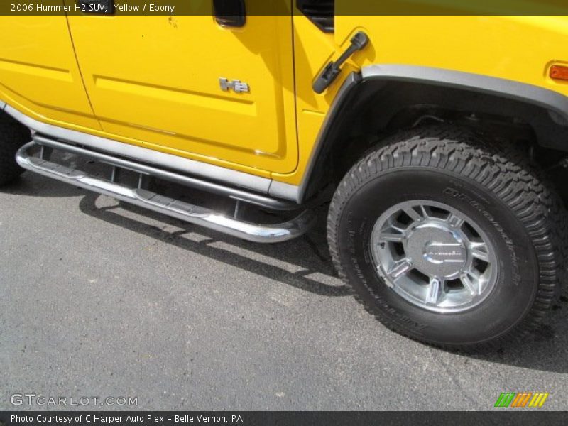 Yellow / Ebony 2006 Hummer H2 SUV