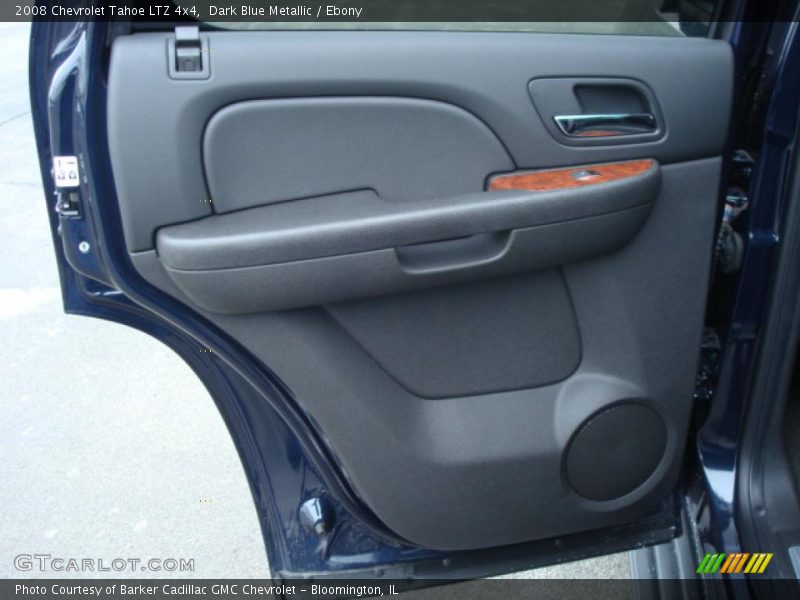 Dark Blue Metallic / Ebony 2008 Chevrolet Tahoe LTZ 4x4