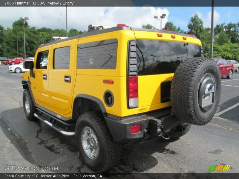  2006 H2 SUV Yellow