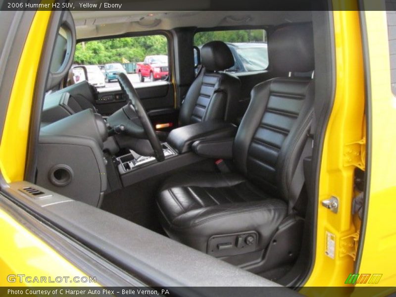  2006 H2 SUV Ebony Interior