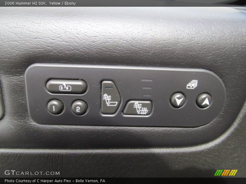 Controls of 2006 H2 SUV