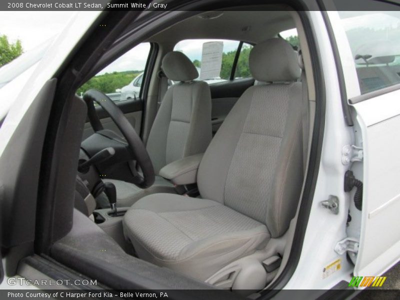 Summit White / Gray 2008 Chevrolet Cobalt LT Sedan