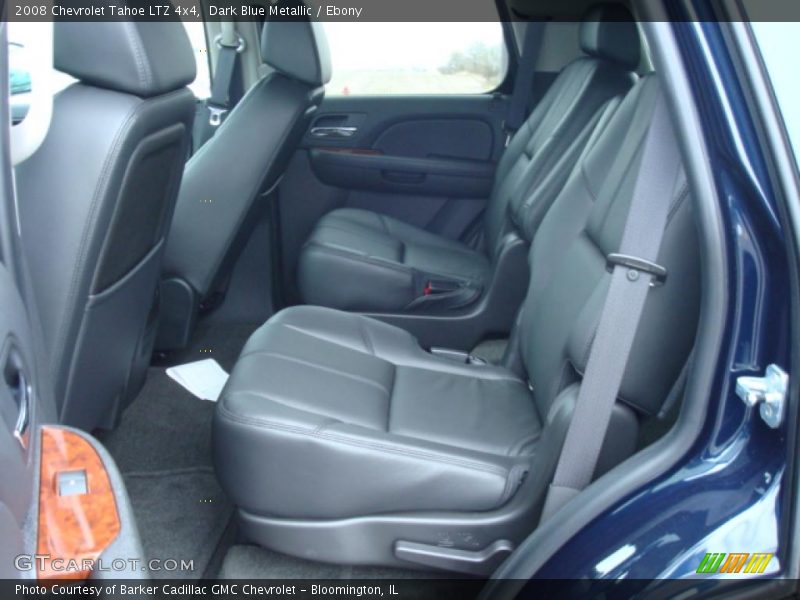 Dark Blue Metallic / Ebony 2008 Chevrolet Tahoe LTZ 4x4