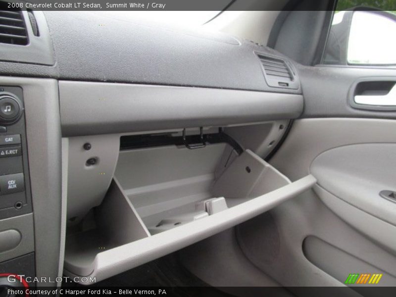Summit White / Gray 2008 Chevrolet Cobalt LT Sedan