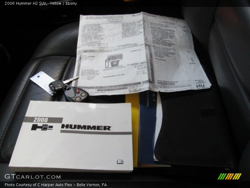  2006 H2 SUV Window Sticker