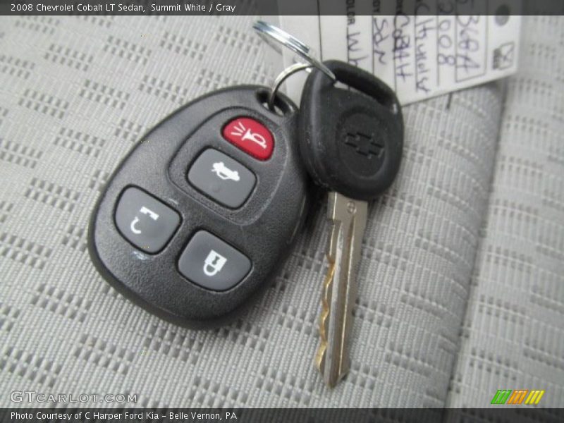 Keys of 2008 Cobalt LT Sedan