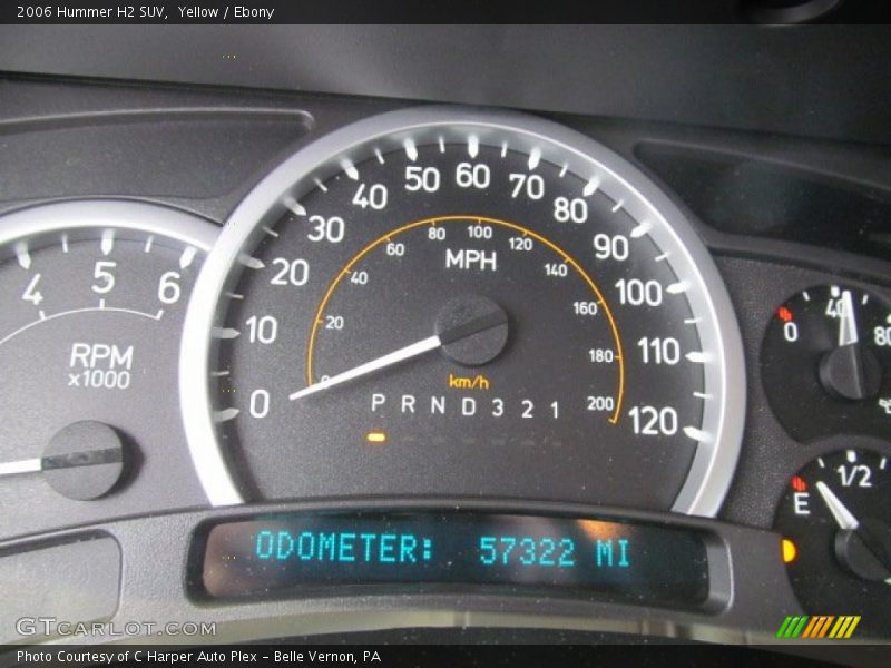  2006 H2 SUV SUV Gauges