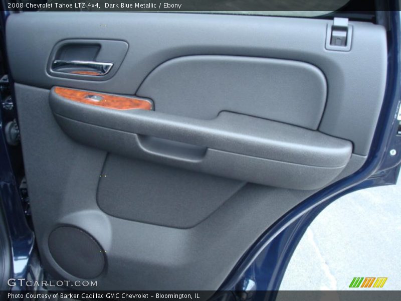 Dark Blue Metallic / Ebony 2008 Chevrolet Tahoe LTZ 4x4