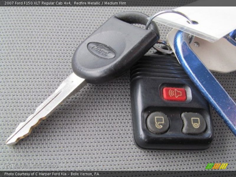 Keys of 2007 F150 XLT Regular Cab 4x4