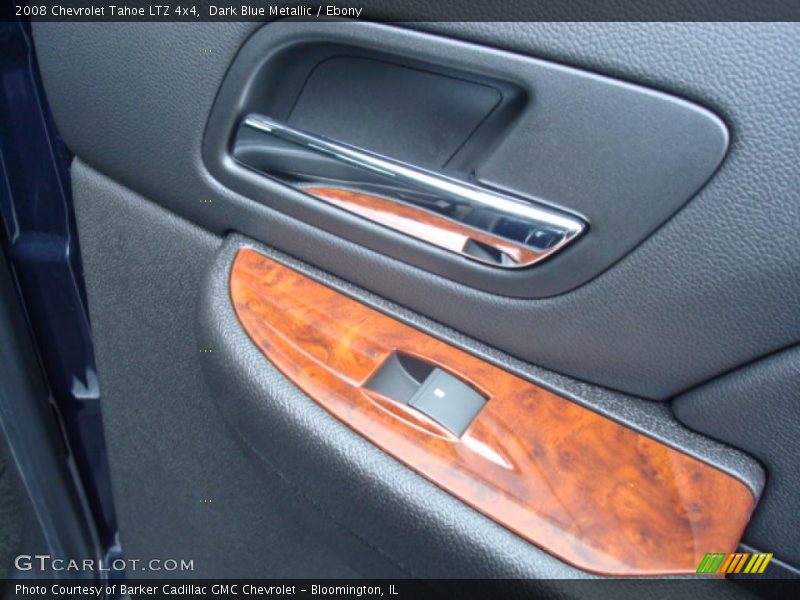 Dark Blue Metallic / Ebony 2008 Chevrolet Tahoe LTZ 4x4