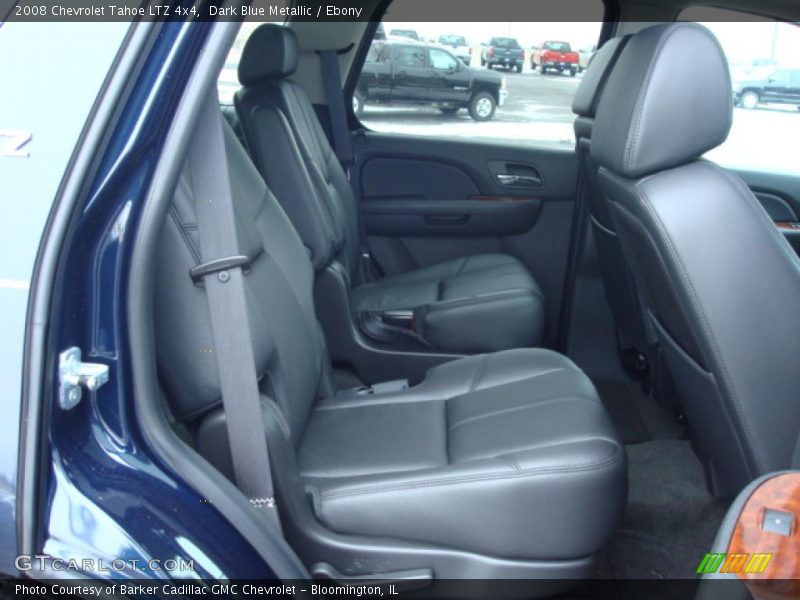 Dark Blue Metallic / Ebony 2008 Chevrolet Tahoe LTZ 4x4
