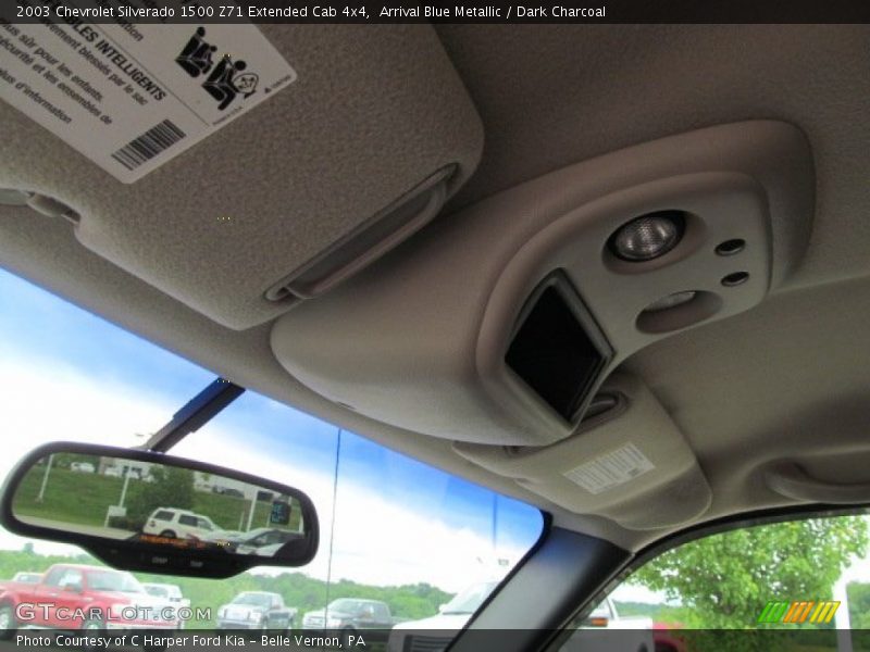 Arrival Blue Metallic / Dark Charcoal 2003 Chevrolet Silverado 1500 Z71 Extended Cab 4x4