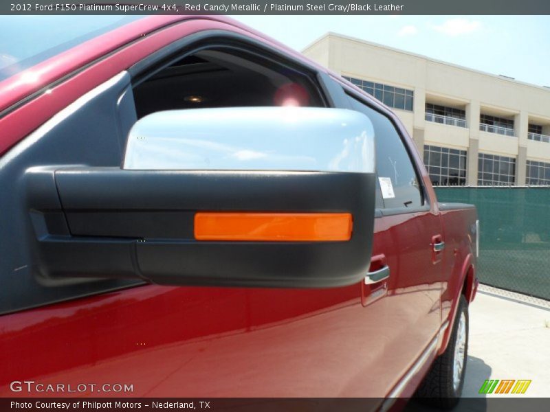 Powerfold side view mirror - 2012 Ford F150 Platinum SuperCrew 4x4