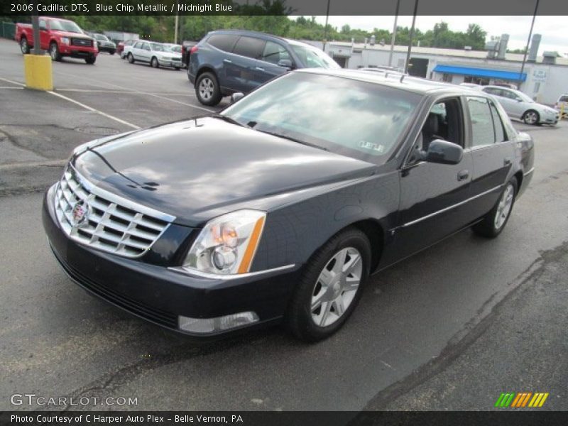 Blue Chip Metallic / Midnight Blue 2006 Cadillac DTS