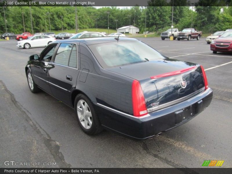 Blue Chip Metallic / Midnight Blue 2006 Cadillac DTS