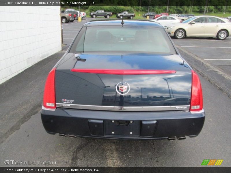 Blue Chip Metallic / Midnight Blue 2006 Cadillac DTS
