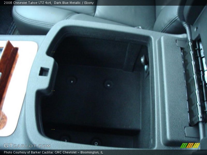 Dark Blue Metallic / Ebony 2008 Chevrolet Tahoe LTZ 4x4