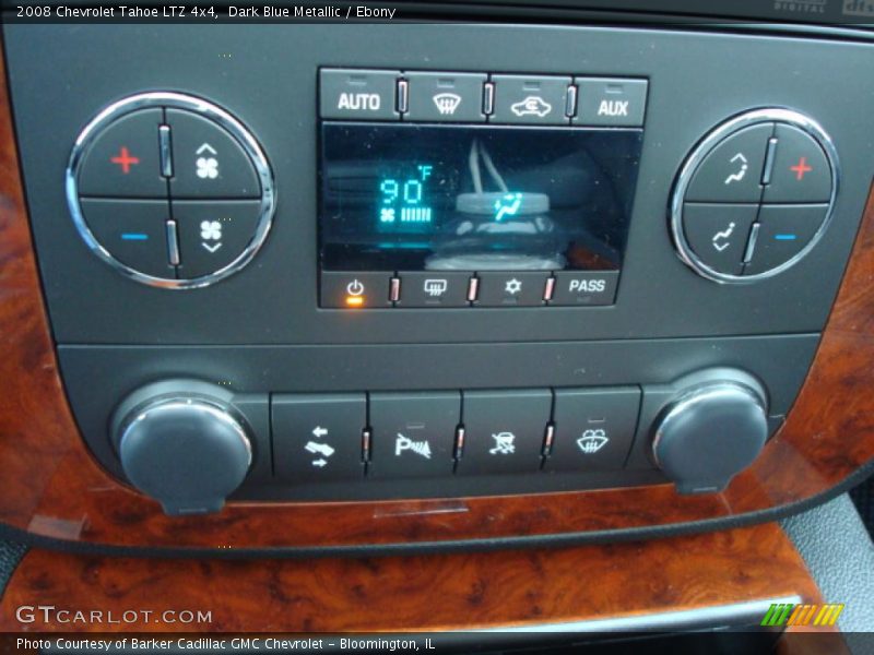 Dark Blue Metallic / Ebony 2008 Chevrolet Tahoe LTZ 4x4