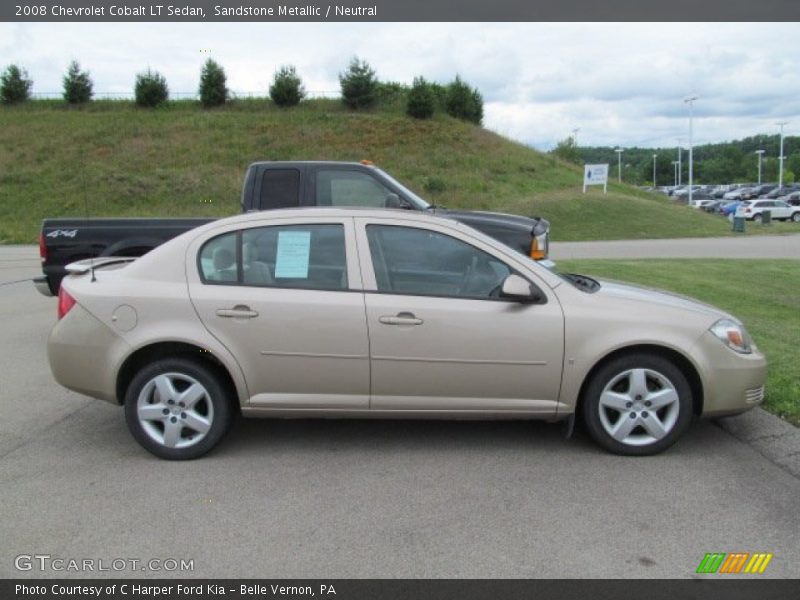 Sandstone Metallic / Neutral 2008 Chevrolet Cobalt LT Sedan