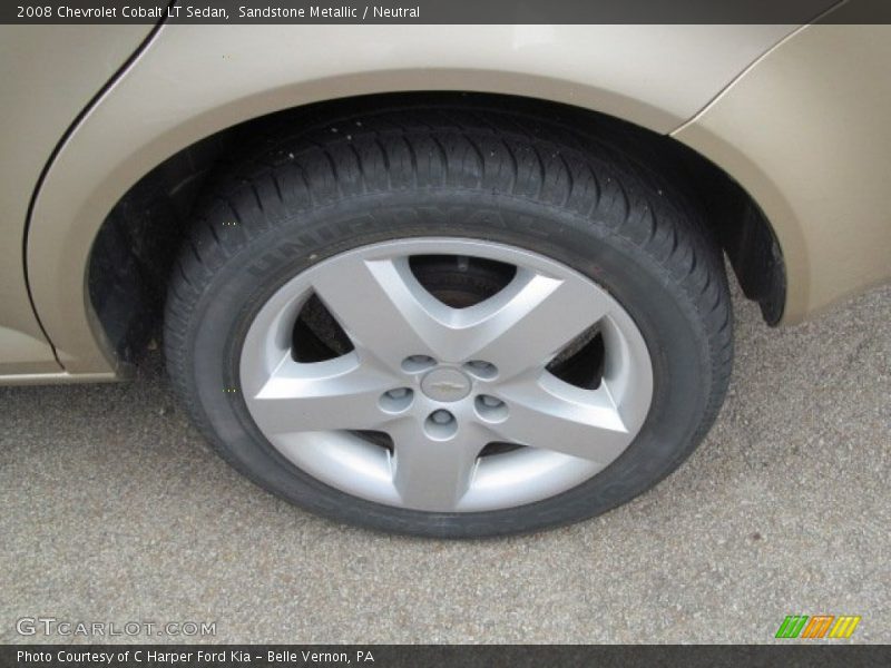 Sandstone Metallic / Neutral 2008 Chevrolet Cobalt LT Sedan