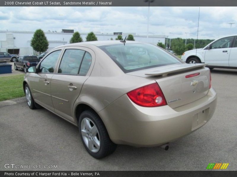 Sandstone Metallic / Neutral 2008 Chevrolet Cobalt LT Sedan