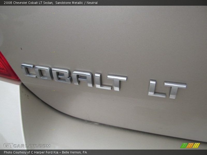 Sandstone Metallic / Neutral 2008 Chevrolet Cobalt LT Sedan