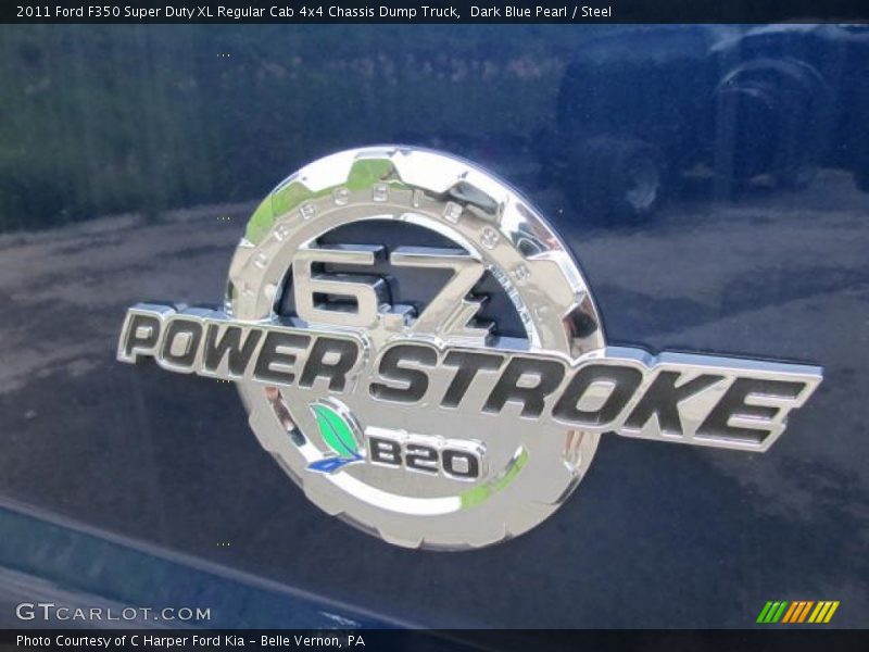  2011 F350 Super Duty XL Regular Cab 4x4 Chassis Dump Truck Logo