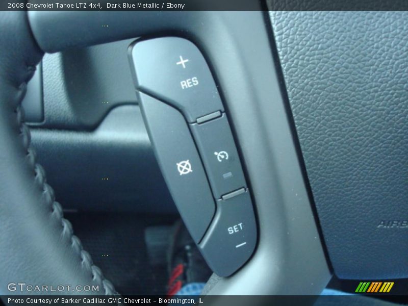 Dark Blue Metallic / Ebony 2008 Chevrolet Tahoe LTZ 4x4