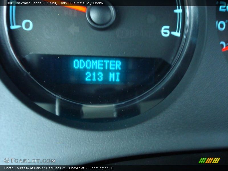 Dark Blue Metallic / Ebony 2008 Chevrolet Tahoe LTZ 4x4